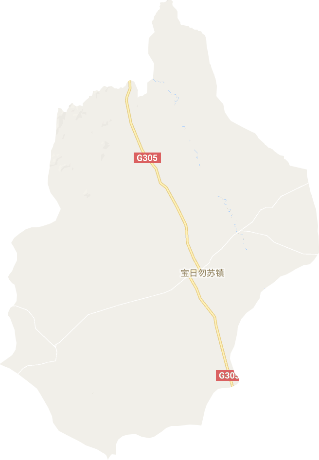 宝日勿苏镇电子地图
