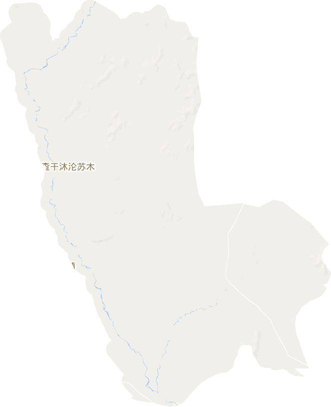 查干沐沦苏木电子地图