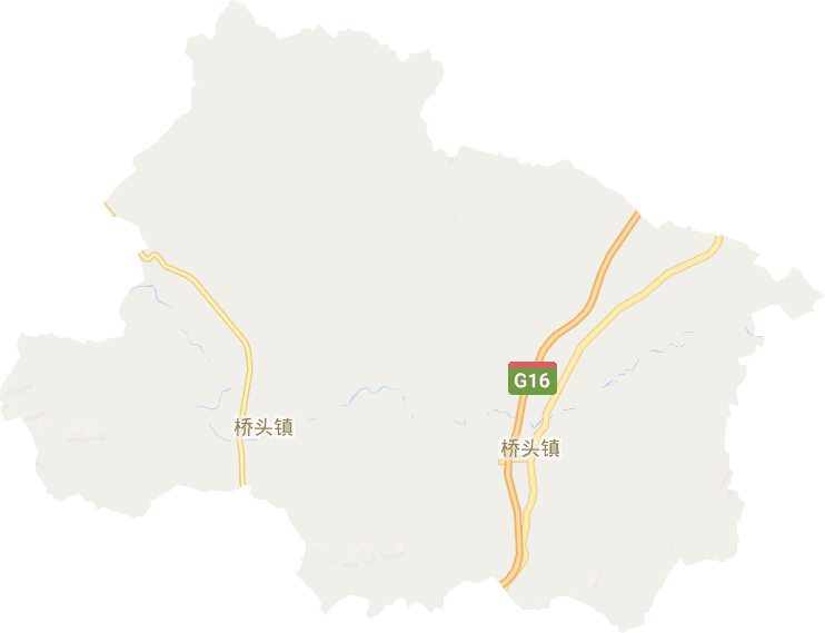 桥头镇电子地图