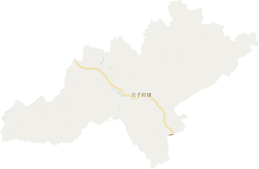 贝子府镇电子地图