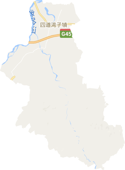 四道湾子镇电子地图