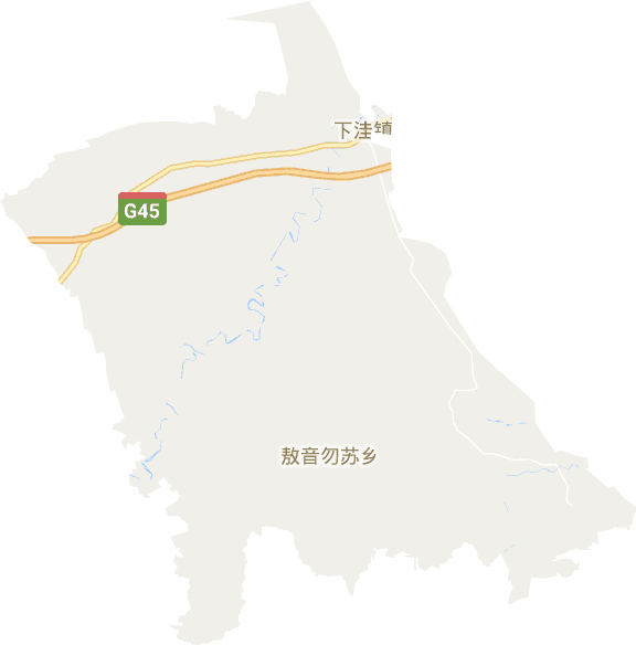 下洼镇电子地图