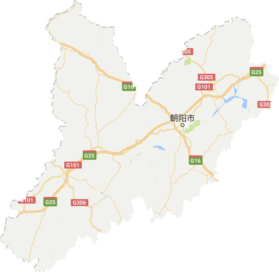 朝阳市电子地图