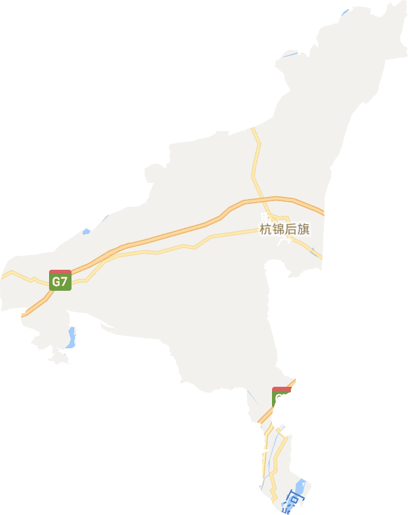 杭锦后旗电子地图