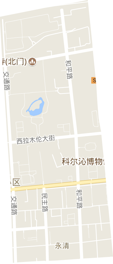 永清街道电子地图