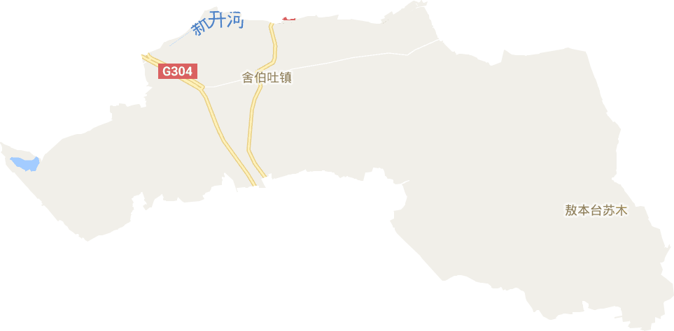 舍伯吐镇电子地图