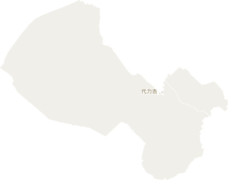 代力吉镇电子地图