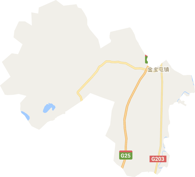 金宝屯镇电子地图