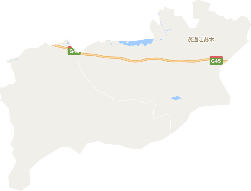 茂道吐苏木电子地图