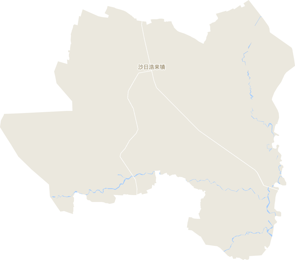 沙日浩来镇电子地图