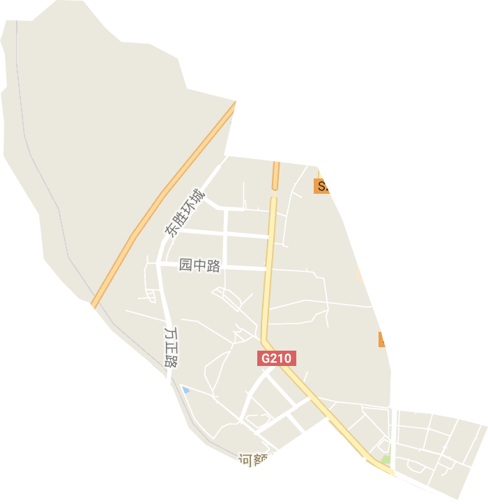 诃额伦街道电子地图