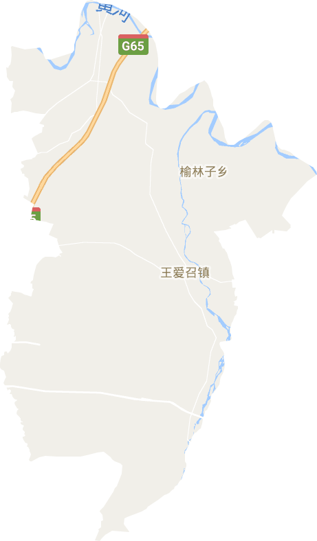 王爱召镇电子地图