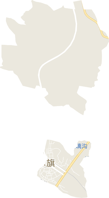 蓝天街道电子地图
