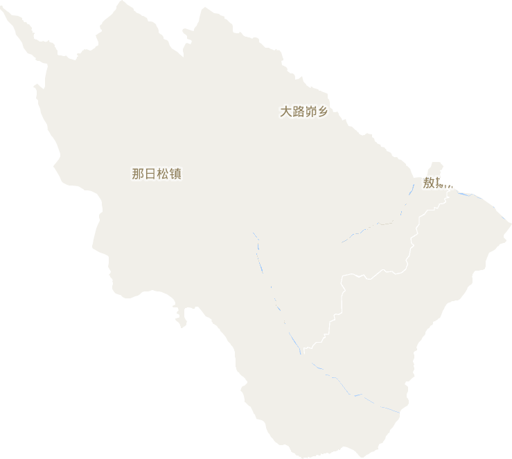 纳日松镇电子地图
