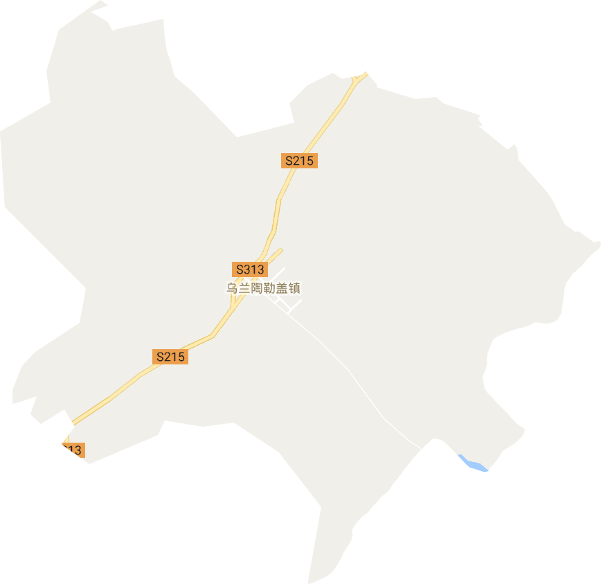 乌兰陶勒盖镇电子地图