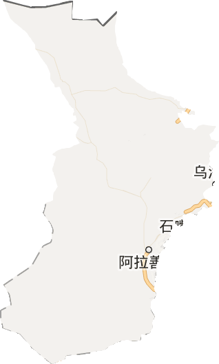 阿拉善左旗电子地图