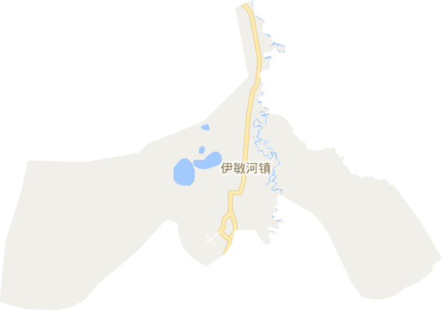 伊敏河镇电子地图