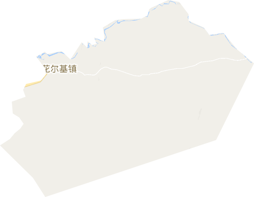 红花尔基镇电子地图
