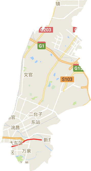 大东区电子地图