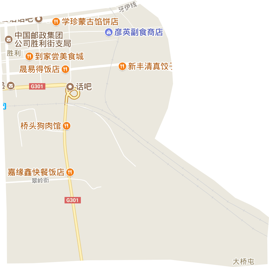 胜利街道电子地图