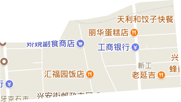新工街道电子地图