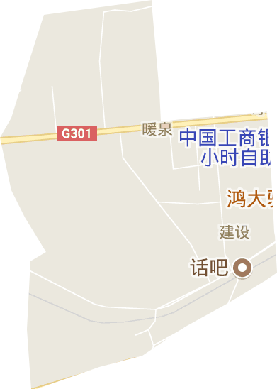暖泉街道电子地图