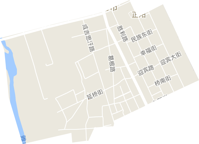 正阳街道电子地图