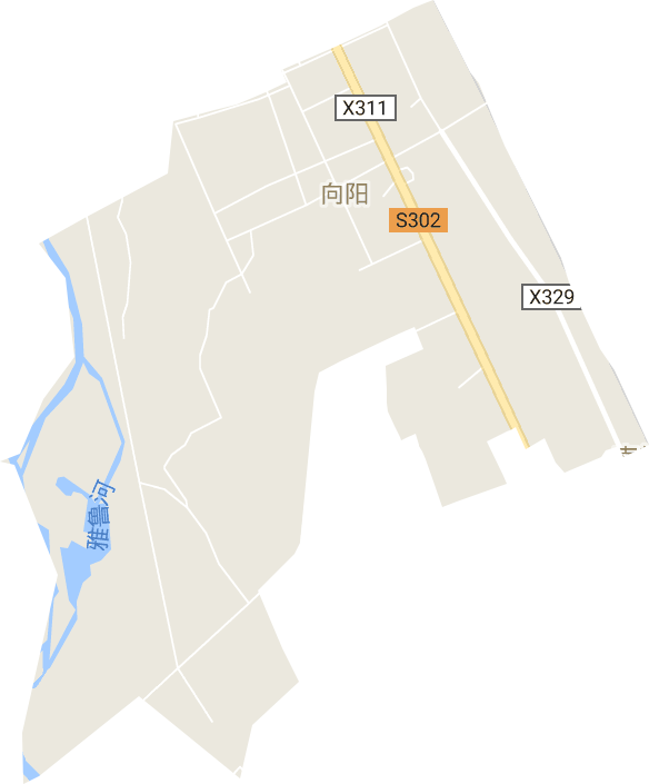 向阳街道电子地图