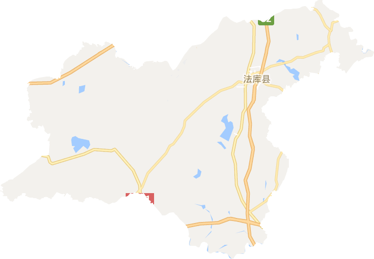 法库县电子地图