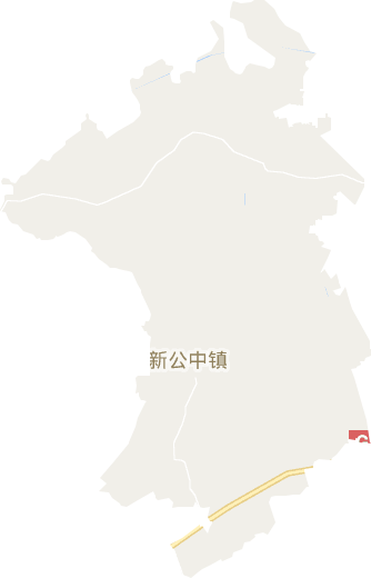新公中镇电子地图