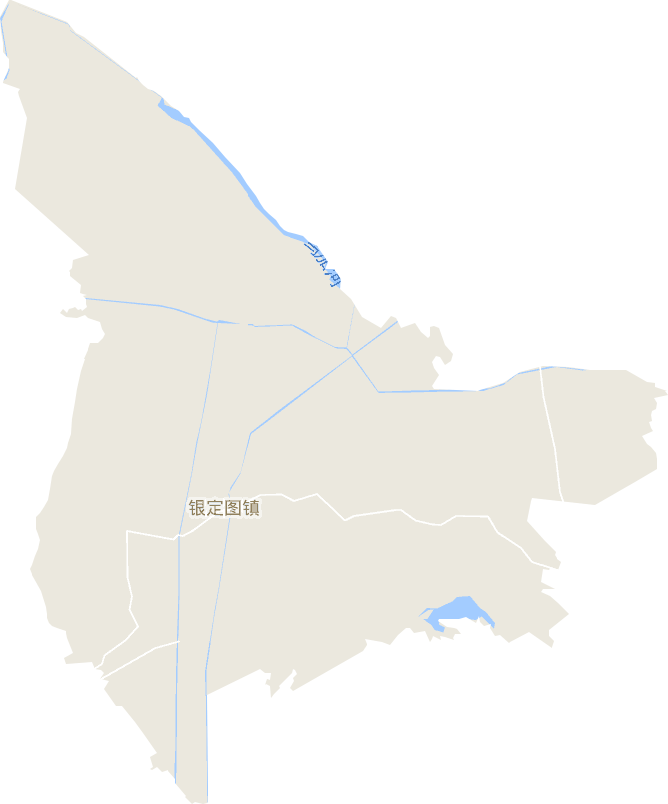 银定图镇电子地图