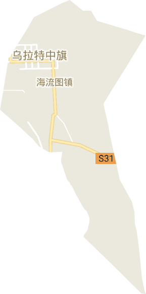 海流图镇电子地图
