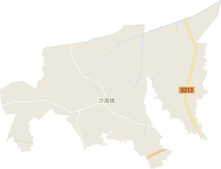 沙海镇电子地图