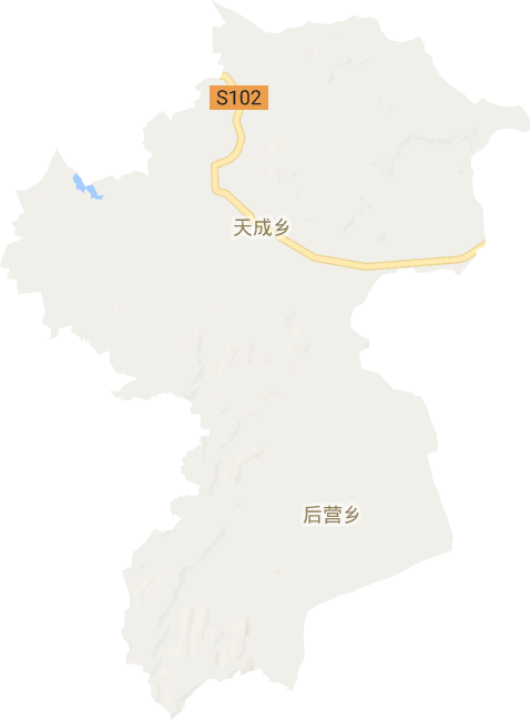 天成乡电子地图
