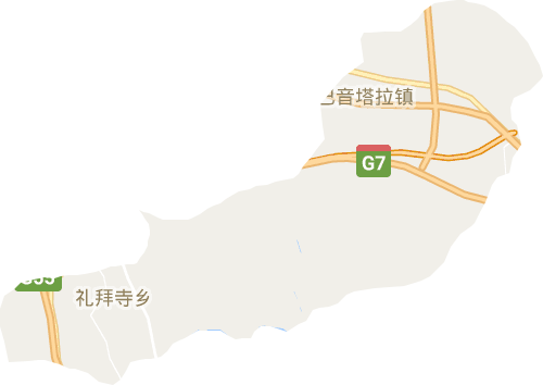 巴音塔拉镇电子地图