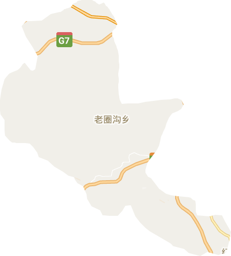 老圈沟乡电子地图
