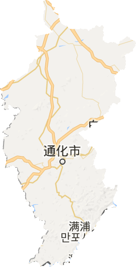通化市电子地图