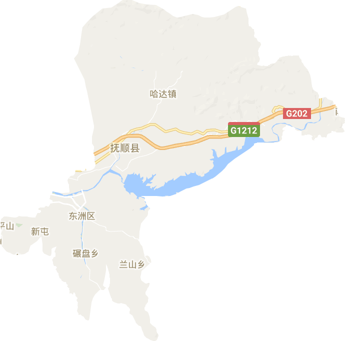 东洲区电子地图