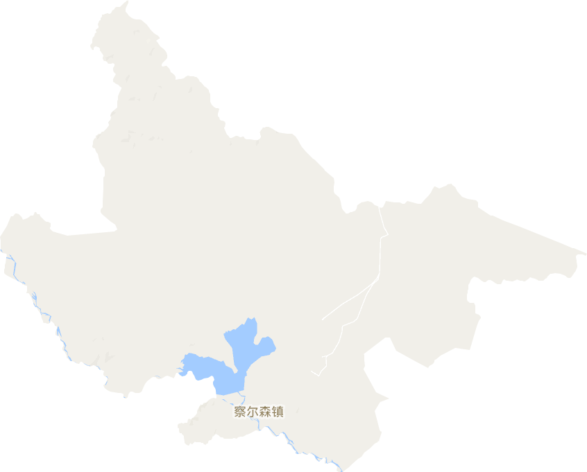 察尔森镇电子地图