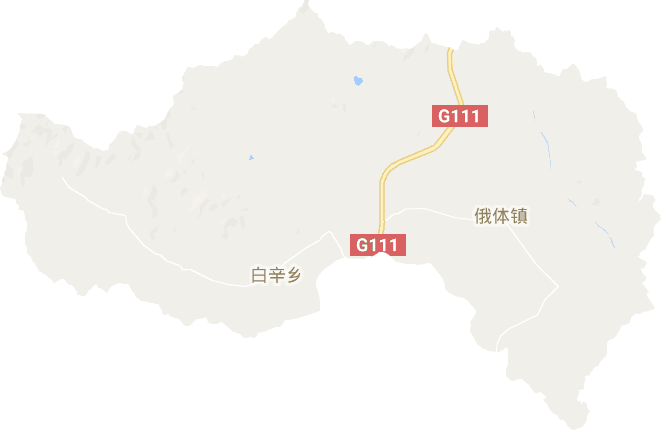 俄体镇电子地图