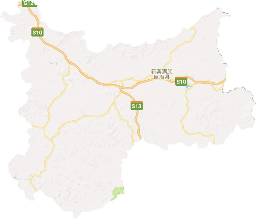 新宾县电子地图