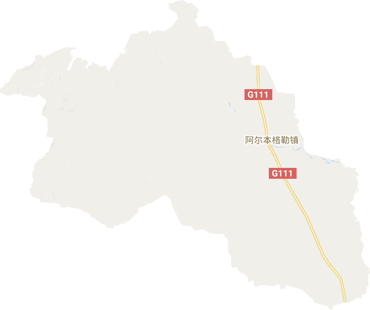 阿尔本格勒镇电子地图
