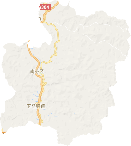 南芬区电子地图
