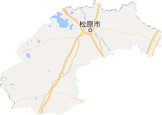 松原市电子地图