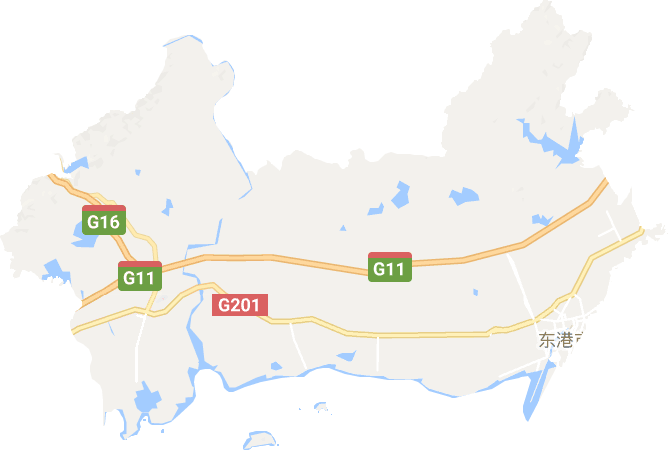东港市电子地图