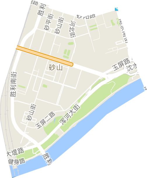 浑河湾街道电子地图