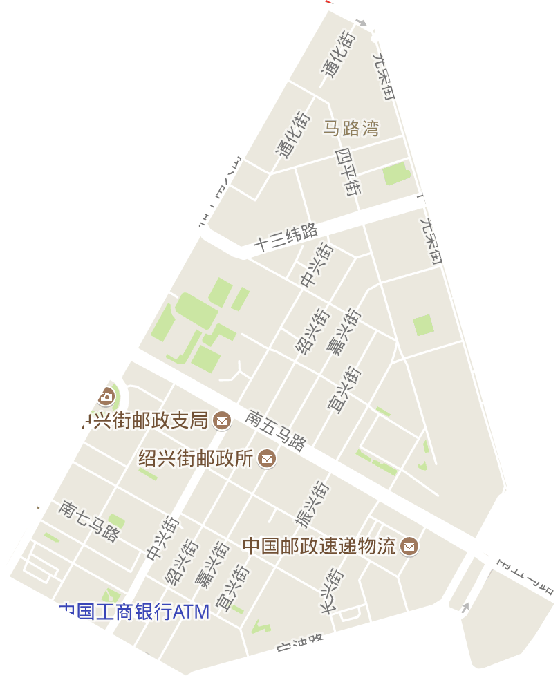 马路湾街道电子地图