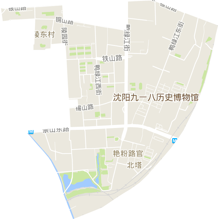 北塔街道电子地图