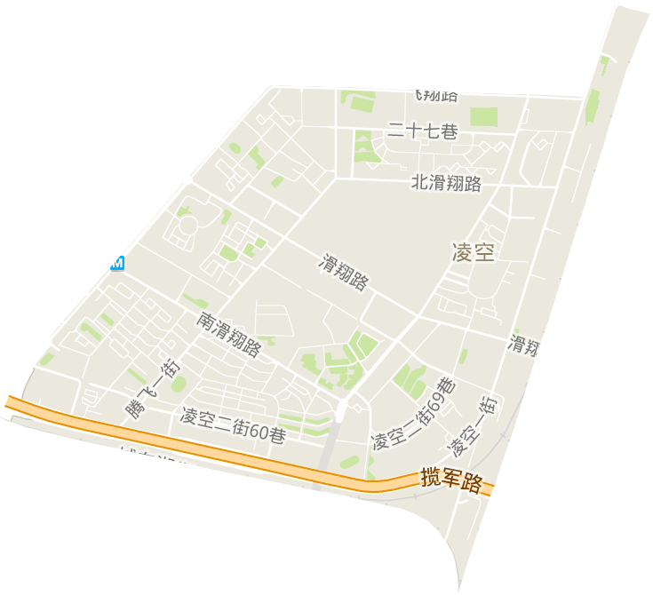 凌空街道电子地图