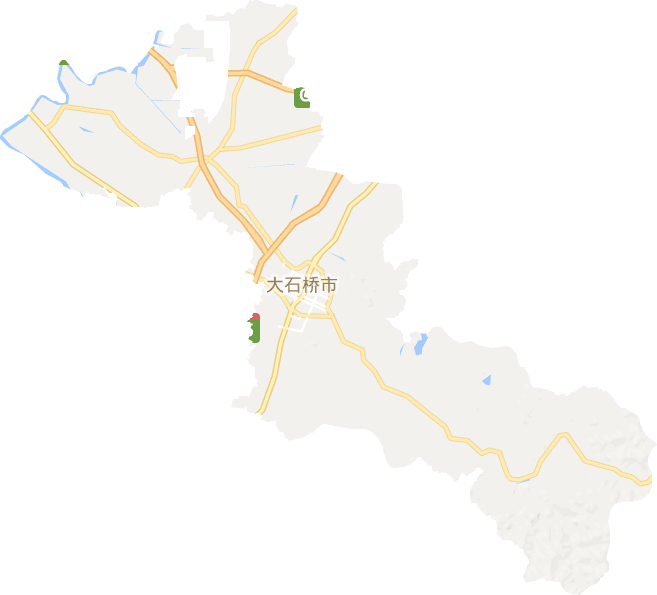 大石桥市电子地图